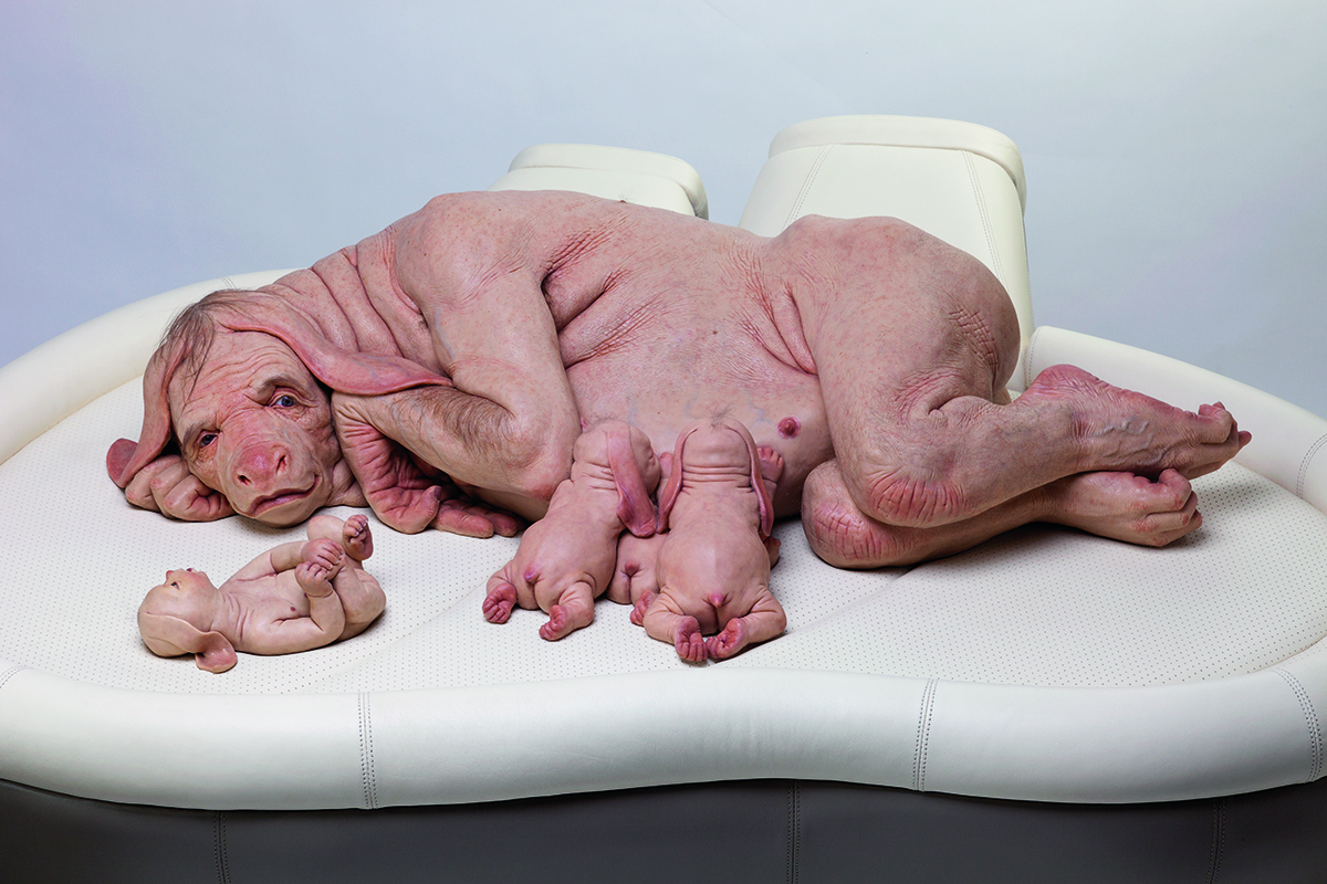 © Patricia Piccinini, The Young Family, 2002. Foto: Graham Baring. Courtesy of the artist